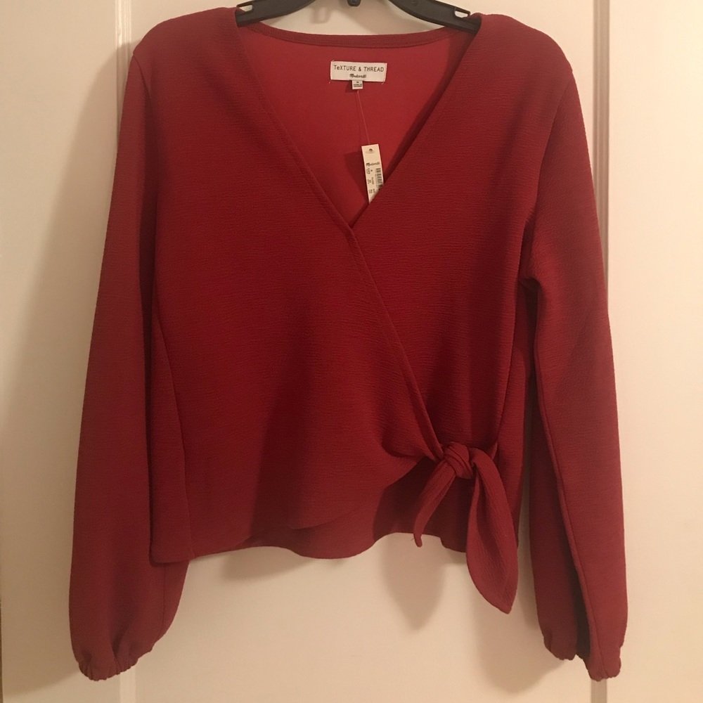 Madewell Wrap Top